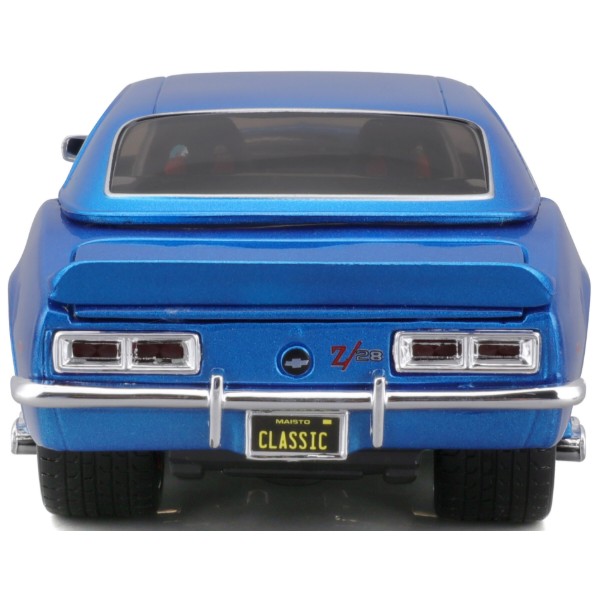 Фото - Колекційна машинка 1:24 Maisto 1968 Chevrolet Camaro Z/28 (32508 blue)